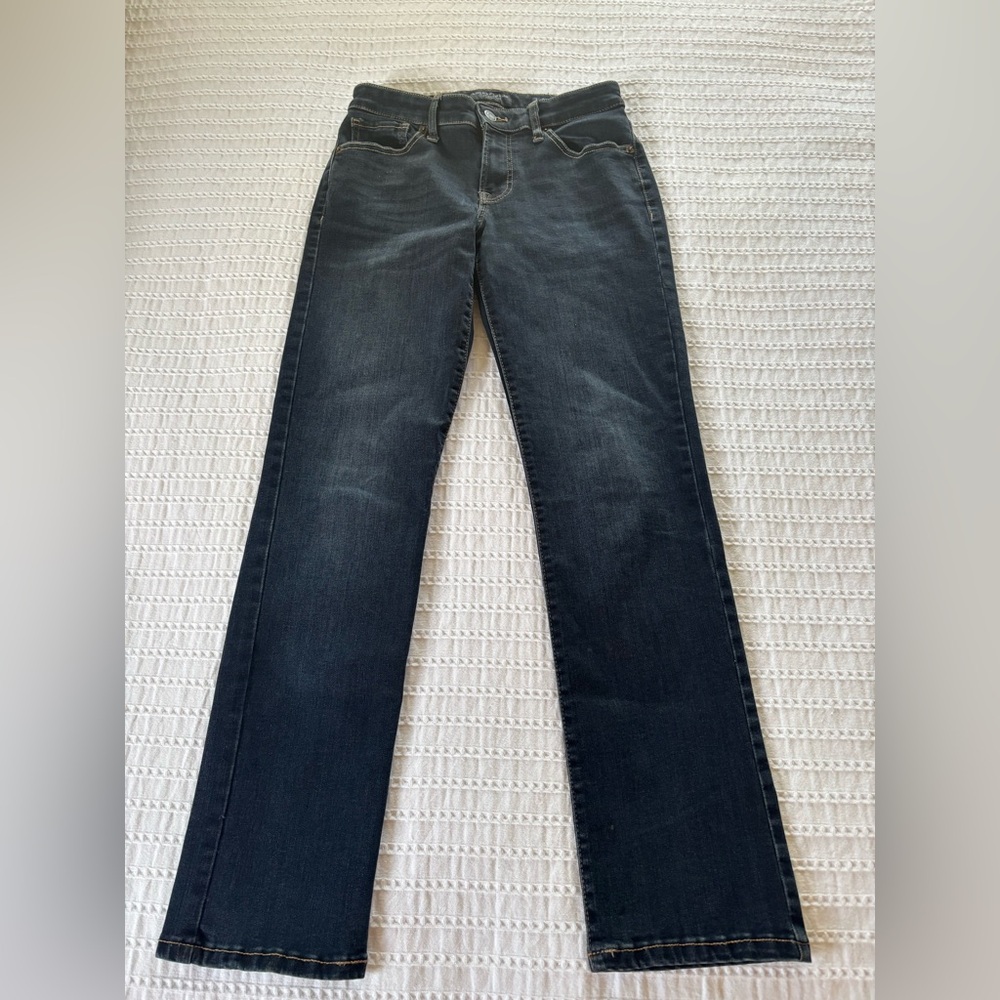 Lucky Brand Women's Dark Blue Straight Leg Jeans